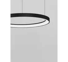 Pendul LED Nova Luce Pertino, 38W, 2700K, negru, dimabil