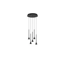 Pendul LED Nova Luce Net, 27W, negru, dimabil