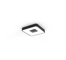 Plafoniera LED Mantra Coin, 56W, 2700K-5000K, negru, dimabil, telecomanda, Smart App, patrat