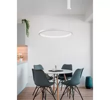 Pendul LED Nova Luce Pertino, 38W, alb, dimabil