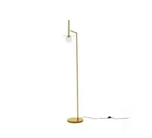 Lampadar Nova Luce Pielo, 1xG9, alb-auriu