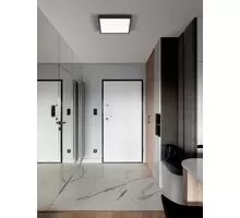 Plafoniera LED Nova Luce Itos, 32W, negru