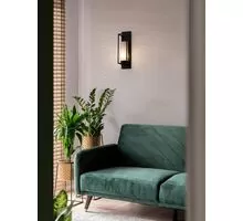 Aplica Nova Luce Juliet, 1xE27, negru