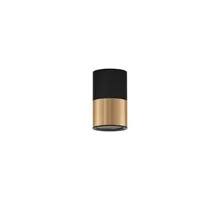 Spot fix Nova Luce Picto, 1xGU10, D60 mm, auriu-negru