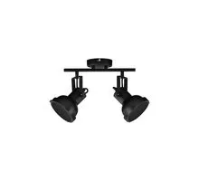 Plafoniera Nova Luce Ruvi, 2xE27, negru