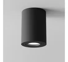 Spot fix aplicat Maytoni Atom, 1xGU10, negru, rotund, IP20