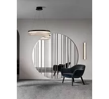 Aplica LED Nova Luce Pauline, 15W, negru-transparent