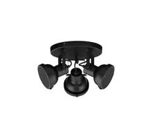 Plafoniera Nova Luce Ruvi, 3xE27, negru