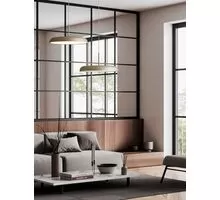 Pendul LED Nova Luce Linus, 40W, auriu sampanie, dimabil, telecomanda