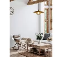 Pendul Nova Luce Fox, 1xE27, negru