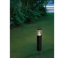 Stalp mic Nova Luce Cetera, 1xE27, negru, IP54