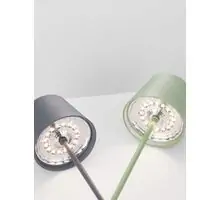 Veioza LED Nova Luce Seina, 2W, gri, touch, IP54