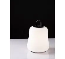 Veioza LED Nova Luce Jigra, 2W, 210lm, alb-negru, dimabil, touch, IP54