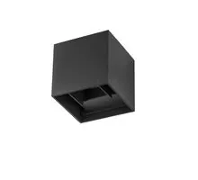 Aplica LED Nova Luce Como, 2x3W, 3000K, 510 lumeni, antracit / negru, IP54