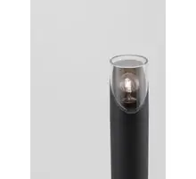 Stalp mediu Nova Luce Selena, 1xE27, rotund, antracit, IP65