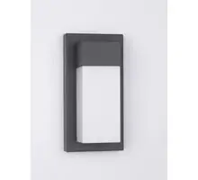 Aplica LED Nova Luce Leto, 18W, negru, IP65