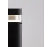 Stalp mediu LED Nova Luce Tala, 12W, negru, IP54