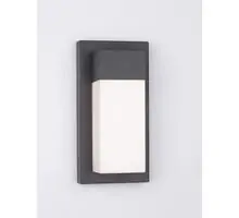 Aplica LED Nova Luce Leto, 18W, negru, IP65