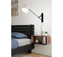 Aplica Eglo Forcadet, 1xE27, gri-negru