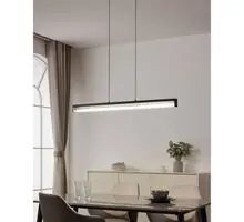 Pendul LED Eglo Cardito, 36W, negru-transparent, touch