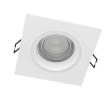 Spot fix LED Eglo Carosso-Z, 5W, alb, dimabil, telecomanda, patrat, Smart control App