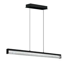 Pendul LED Eglo Cardito, 36W, negru-transparent, touch
