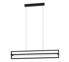 Pendul LED Eglo Siberia, 34W, negru, dimabil, 