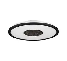 Plafoniera LED Eglo Marmorata, 27W, alb-negru
