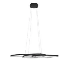 Pendul LED Eglo Gianella, 36W, negru, dimabil