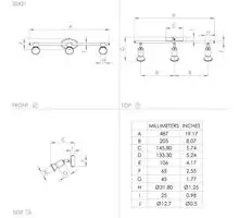 Plafoniera Eglo Buzz-LED Eglo, 3xGU10, negru