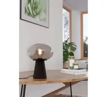 Veioza Eglo Madonnina, 1xE27, Ø250, fumuriu-negru