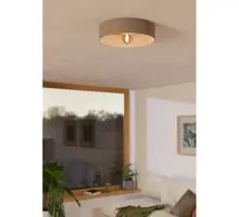 Plafoniera Eglo Duaia, 1xE27, crem-maro