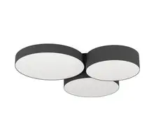 Plafoniera LED Eglo Barbano-Z, 22.5W, alb-negru, dimabil, telecomanda, Smart control App