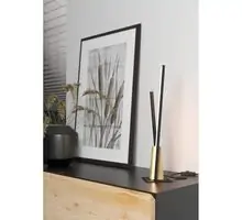 Veioza LED Eglo Panagria, 12W, alb-lemn natur-negru