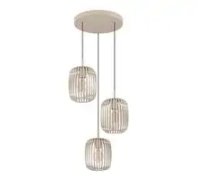 Pendul Eglo Romazzina, 3xE27, Ø460, nisipiu