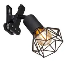 Lampa decorativa Globo Lighting Xara I, 1xE14, negru mat, on/off