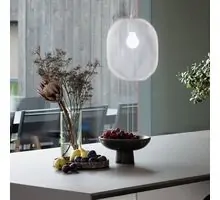 Pendul Ideal Lux Net, 1xE27, Ø 245, alb