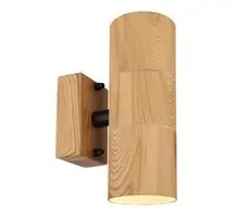 Aplica Globo Lighting Style, 2xGU10, lemn natur