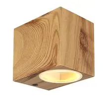 Aplica Globo Lighting Veronika, 1xGU10, lemn natur