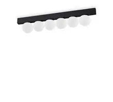 Plafoniera LED Ideal Lux Ping Pong, 18W, negru
