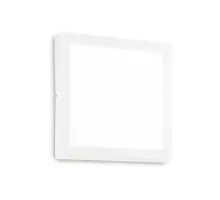 Plafoniera LED Ideal Lux Universal Square, 36W, alb, on/off CCT