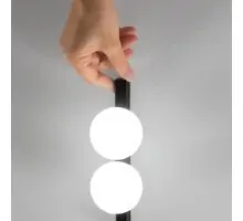 Plafoniera LED Ideal Lux Ping Pong, 11W, negru