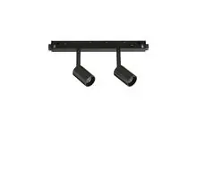 Proiector LED, sina magnetica, Ideal Lux Ego Track Double, 5W, 4000K, 25x95mm, negru, 321677