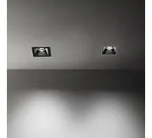 Rama spoturi cu LED, Ideal Lux Zeus 13W, 78x78x29mm, negru, 323534