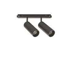Proiector LED, sina magnetica, Ideal Lux Ego Track Double, 24W, 4000K, 40x160mm, negru, 321844