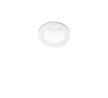 Spot fix LED, Ideal Lux Quark, 2W, 3000K, 22x30mm, alb, 327471