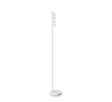 Lampadar LED Ideal Lux Ping Pong, 12W, alb, on/off