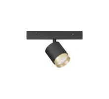 Spot LED reglabil, sina magnetica Nova Luce Ultra Slim, 10W, dimabil, alama-negru