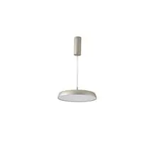 Pendul LED, AZzardo Clara, 12W, 3000K, sampanie-maro