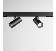Spot LED, orientabil dublu, sina magnetica, Ideal Lux Stick Track Double, 6W, 3000K, 22x62mm, negru, 329512